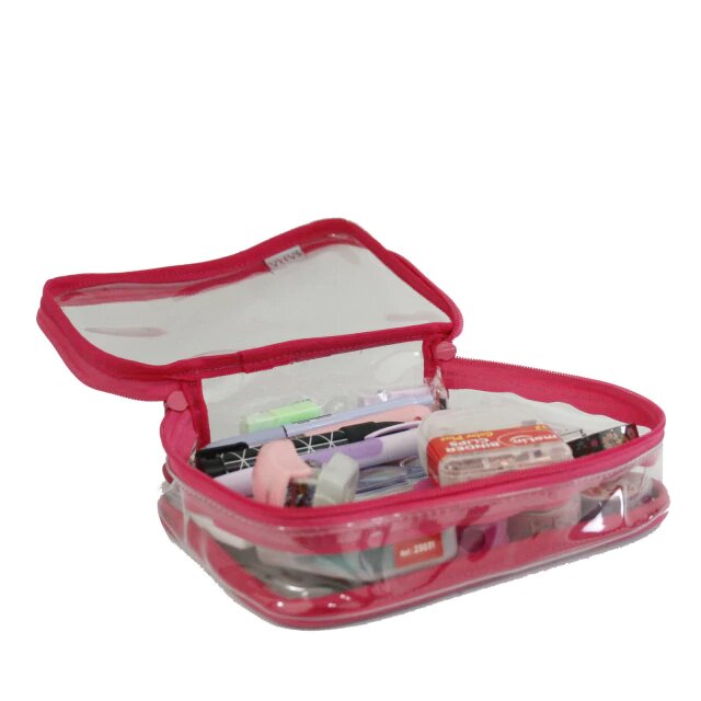 Estojo Box - Sabra - Baú - Cristal Rosa Pink