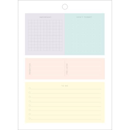 Bloco de Adesivos - Tilibra - 50+ Adesivos Decorativos
