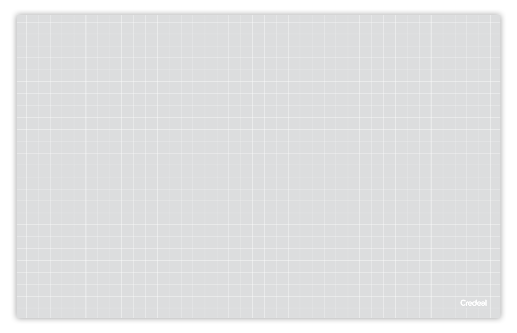 Fichas - Credeal - Cinza Quadriculado 50 Fl 5x8