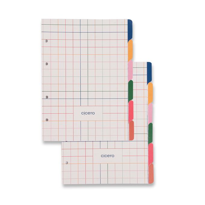 Caderno Criativo Argolado - Cícero - Brisa Pautado 17x24cm Romance
