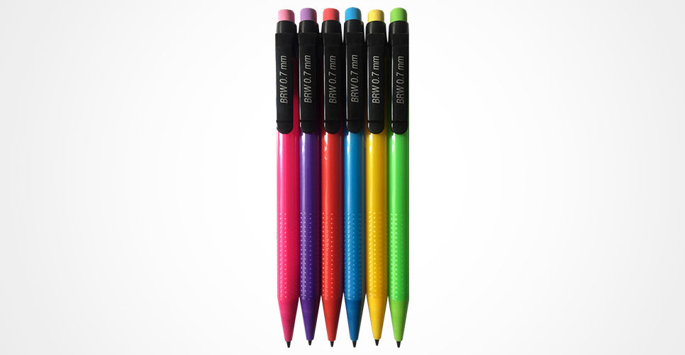 Lapiseira 0.7mm - BRW - Neon