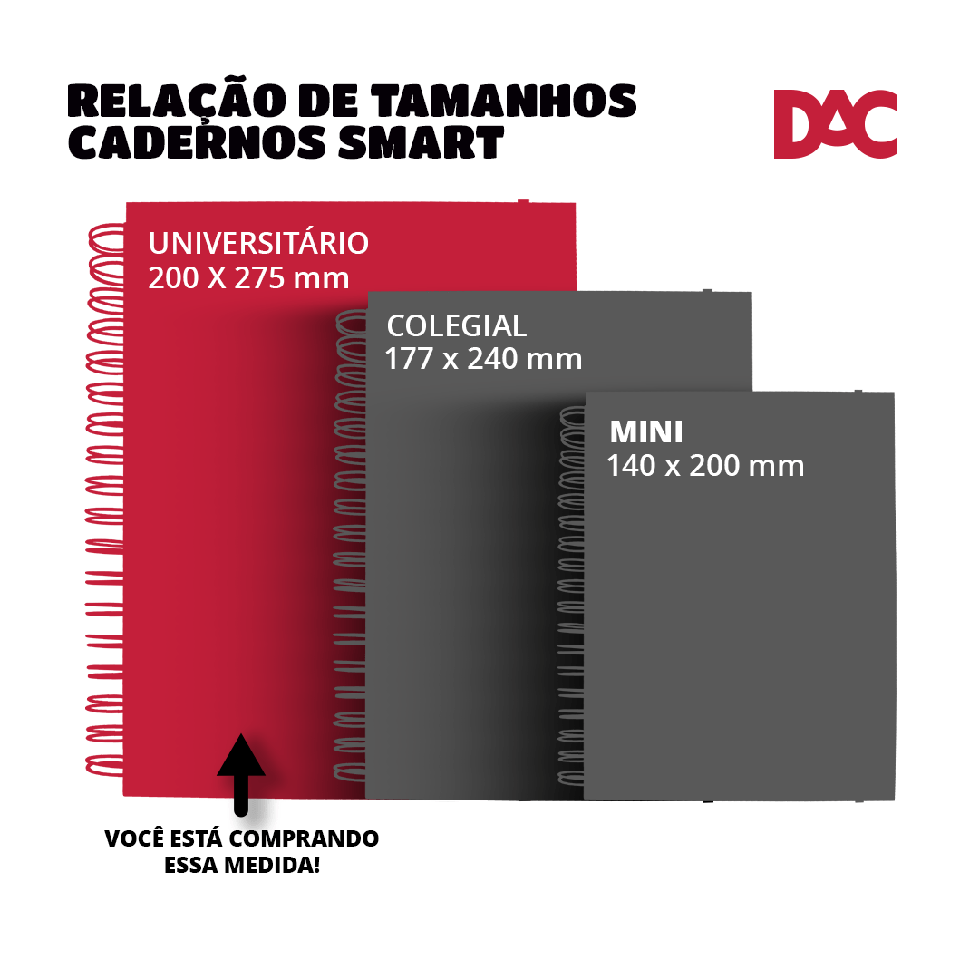 Caderno Smart Universitário - DAC - Mickey Mouse