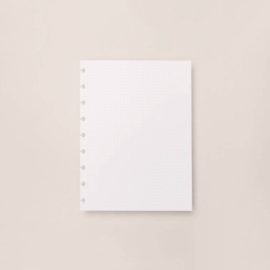 Refil Pontilhado Médio - Caderno Inteligente - 30 Folhas 120g/m²