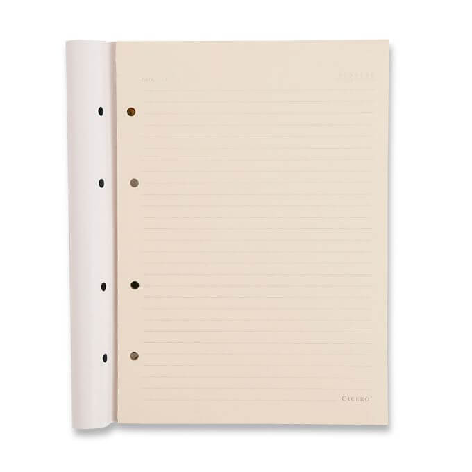 Refil Caderno Argolado - Cícero - Guaraná Pautado