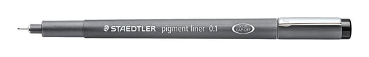 Caneta Fineliner - Staedtler - Caneta Nanquim Pigment Liner 0.1mm