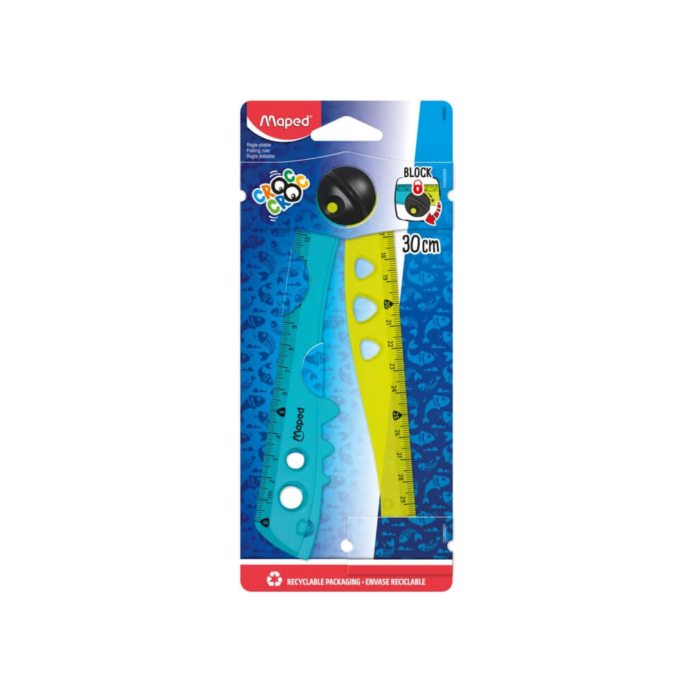 Régua - Maped - Croc Croc Dobrável 15cm/30cm