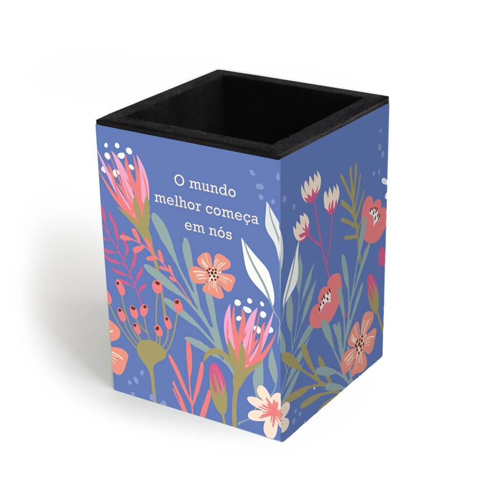 Porta-lápis - Fina Ideia - Primavera