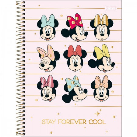 Caderno Universitário - Tilibra - Minnie 80 Folhas