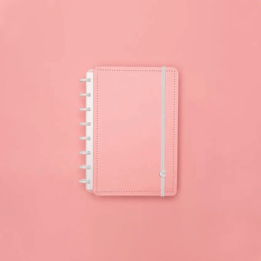 Caderno A5 - Caderno Inteligente - Rose Pastel 80Fls 90g/m²