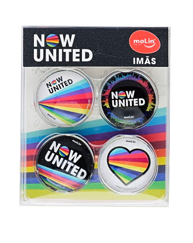 Imã Magnético - Molin - Now United 4 unidades