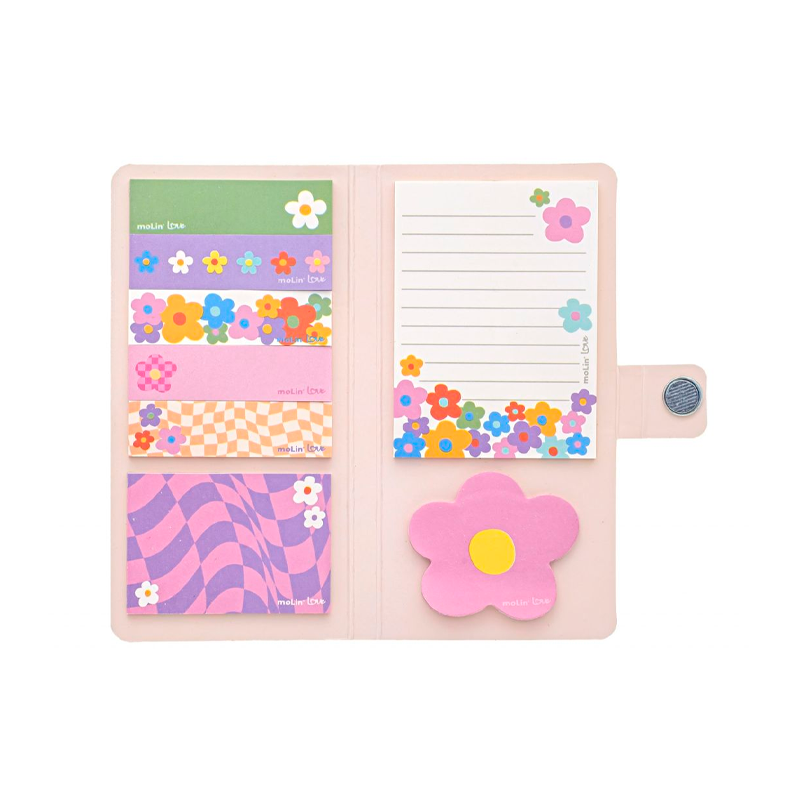 Bloco de Notas Adesivas- Molin- Love Daisy