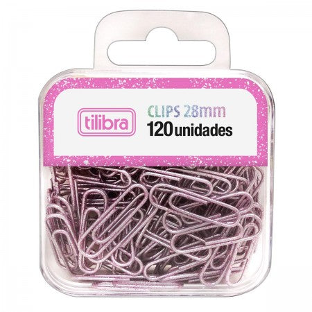 Clips 28mm - Tilibra - 120 Unidades
