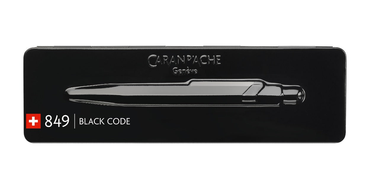 Caneta Esferográfica - Caran d'Ache - 849 Black Code