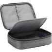Estojo Box - Tilibra - West Village Chumbo (1 UNIDADE - R$ 55,41 cada)