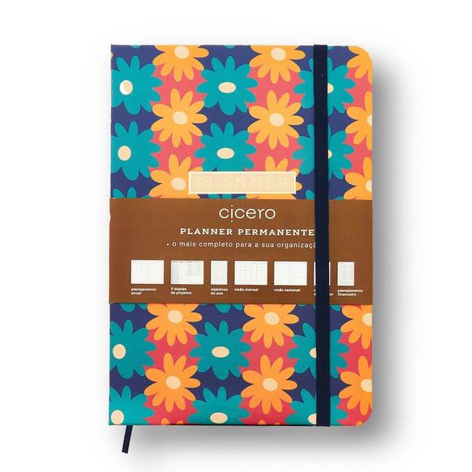 Planner Permanente - Cícero - 14x21 Brisa Floral
