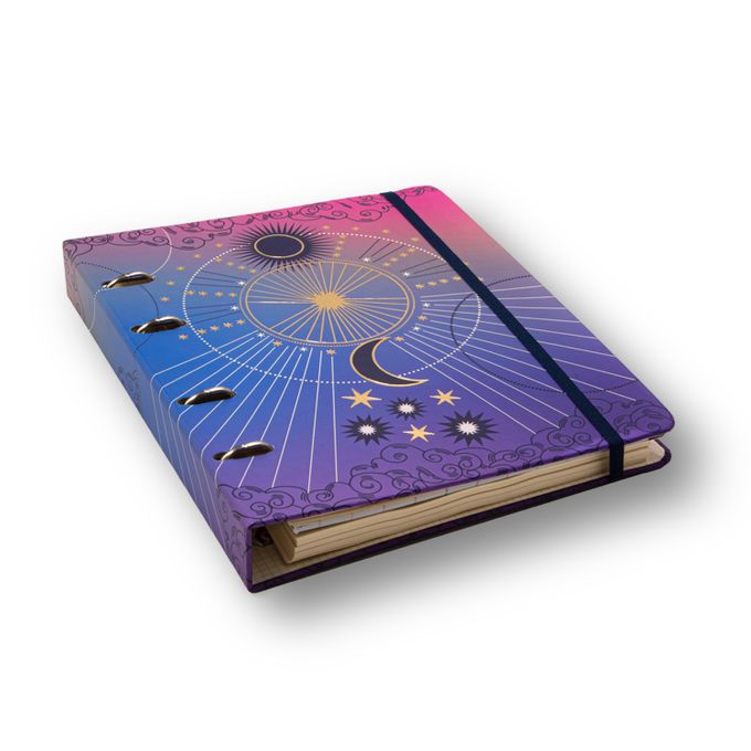 Caderno Criativo Argolado - Cícero - Astral Pautado 17x24 Alto Astral