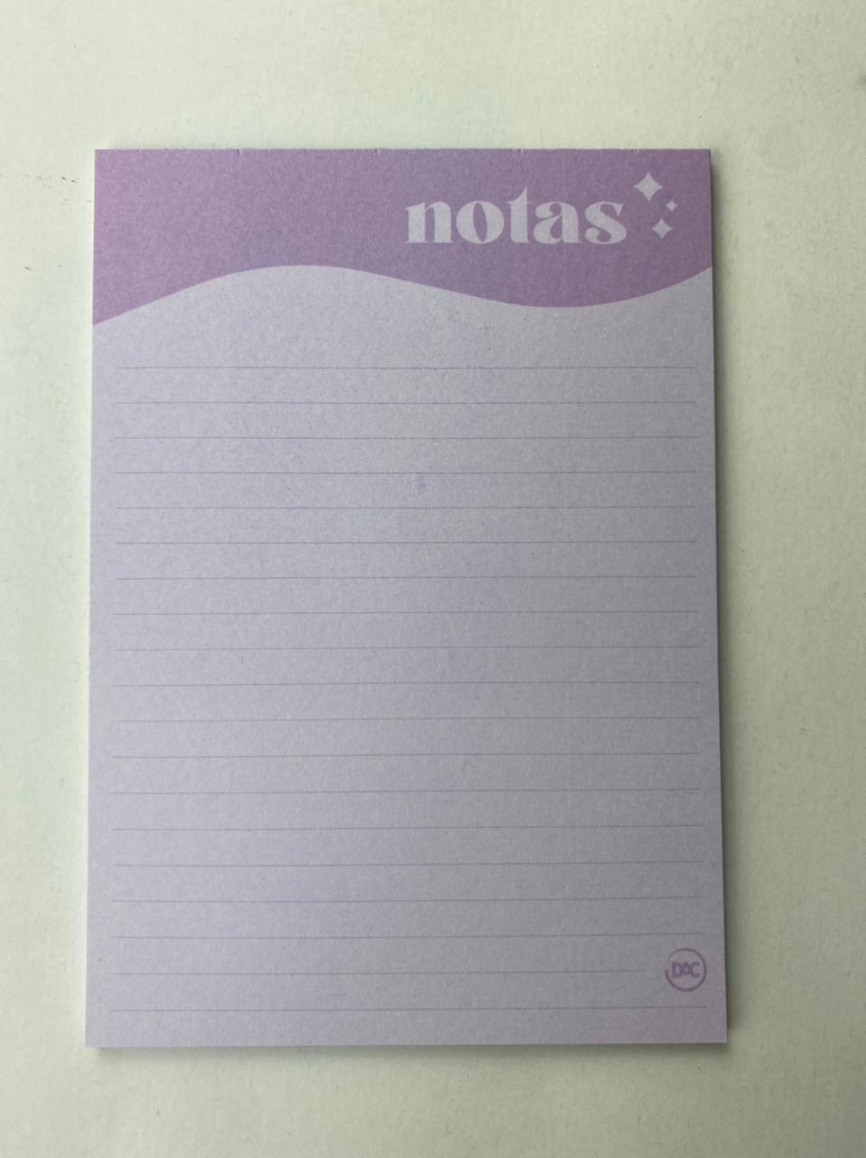 Bloco Destacável - DAC - Notas