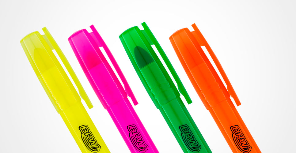 Marca Texto em Gel - BRW - Fluorescente
