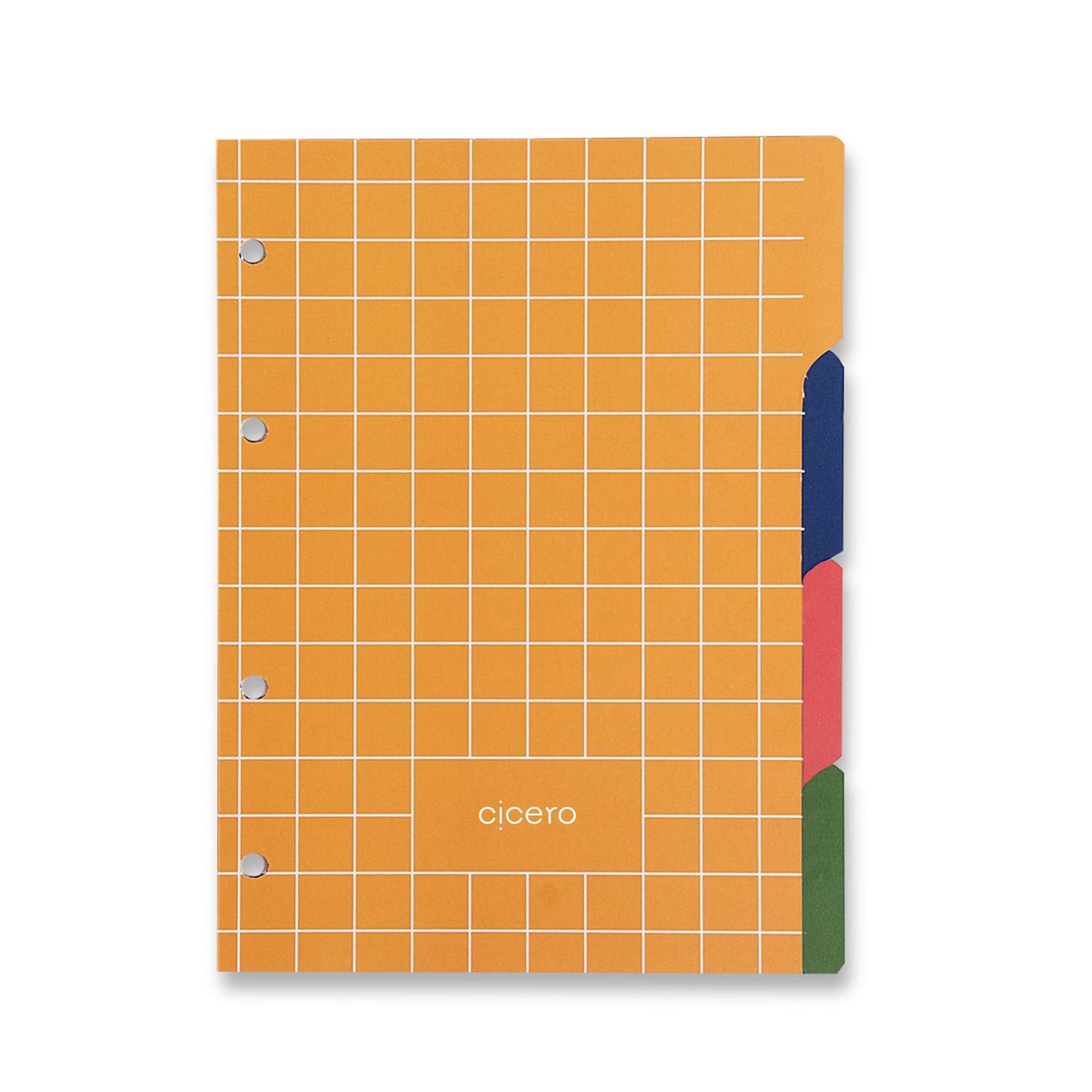Caderno Criativo Argolado - Cícero - Office Duo Clássica Pautado & Pontado A5 Verde Oliva