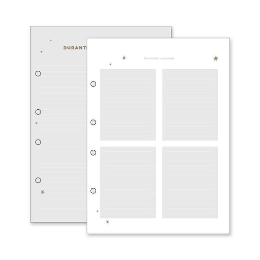 Refil Livro Álbum do Bebê - Cícero - Argolado 17x24