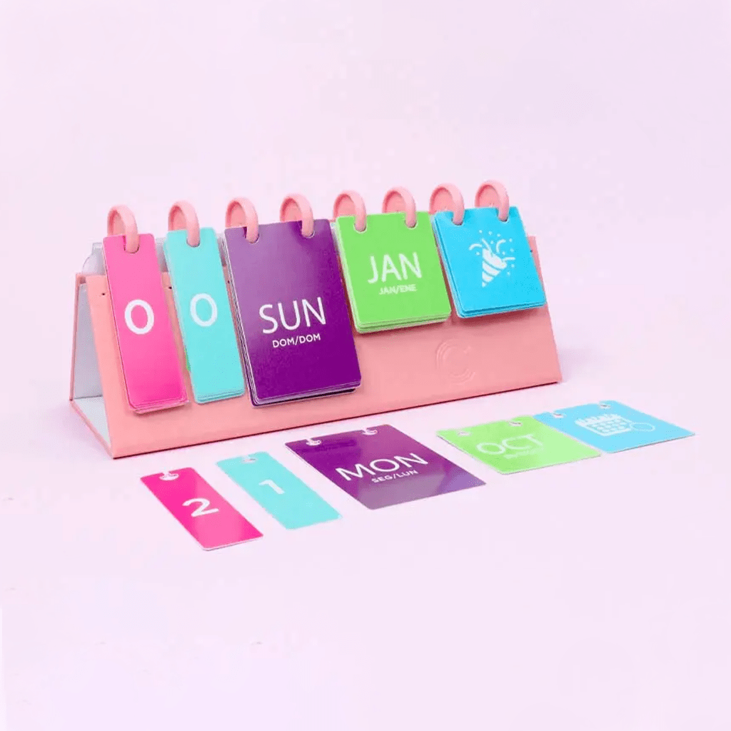 Calendário CI - Caderno Inteligente - Rose