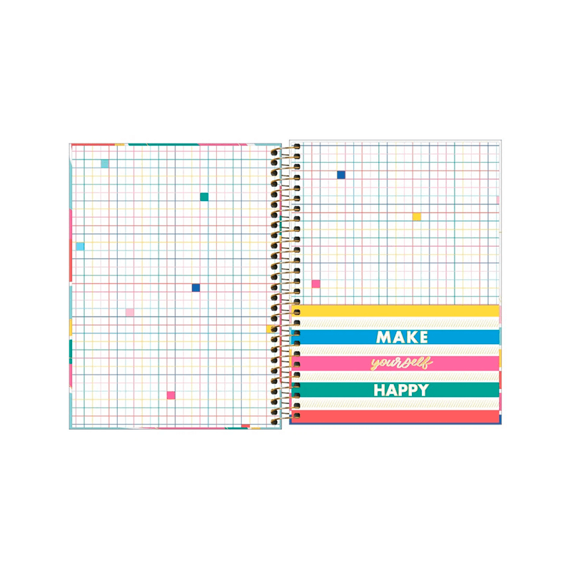Planner Espiral 2024 - Tilibra - Be Nice 17,7x24cm 80 Folhas 90g/m²
