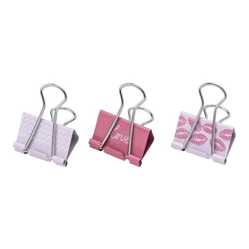 Binder Clips 32mm - Molin Love - 3 unidades