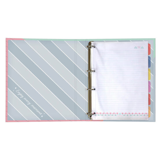 Caderno Argolado Colegial - DAC - Enjoy