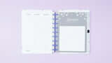 Planner Permanente - Caderno Inteligente - Lilac Fields By Sof 104 Folhas 120g/m²