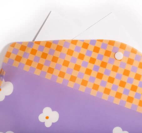 Pasta Envelope A4 - Leo & Leo - Positive Vibes Flores