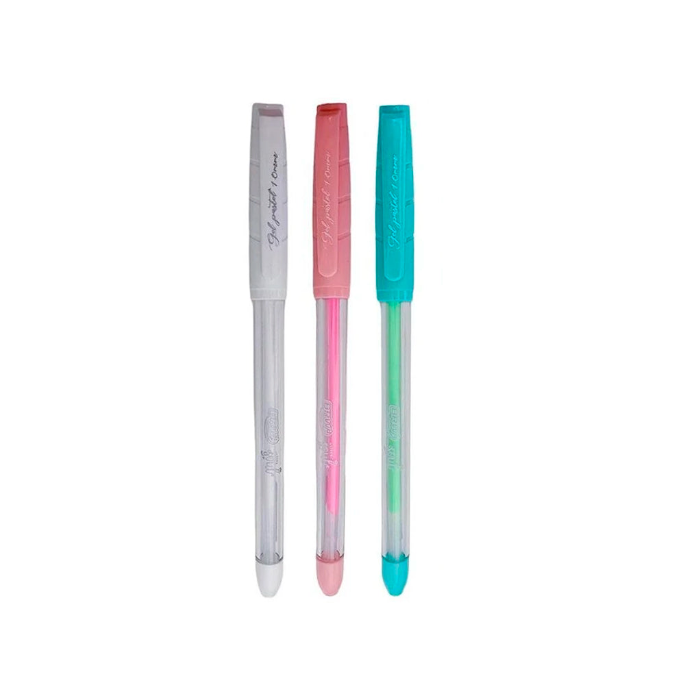 Caneta Gel - BRW - Tom Pastel Cores Avulsas