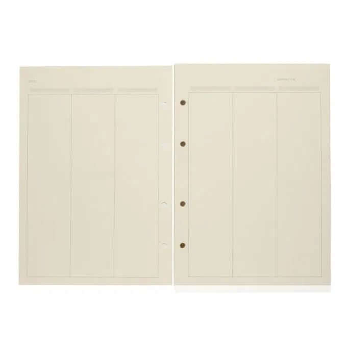 Refil Planner Caderno Argolado - Cícero - 88FLS Polen 80g 17x24