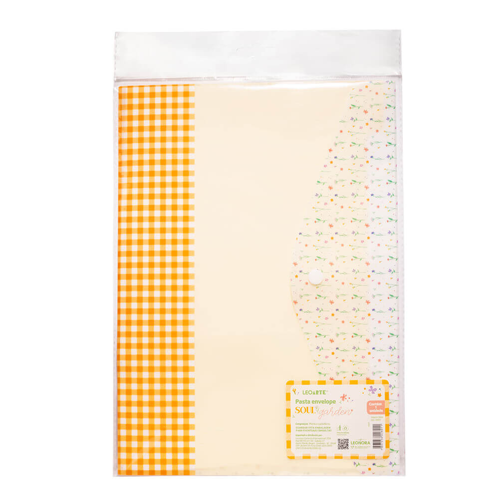 Pasta Envelope A4 - Leoarte - Soul Garden