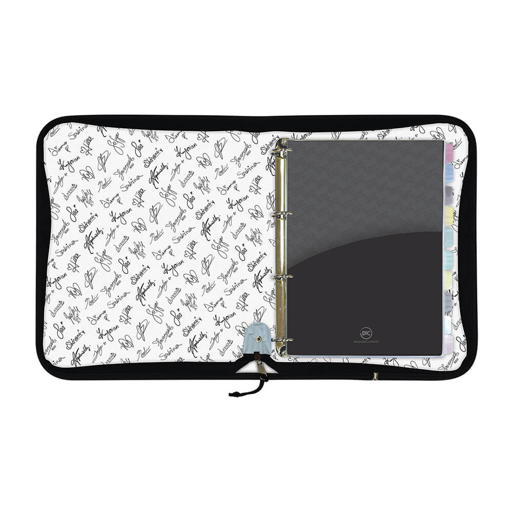 Caderno Argolado Uiversitário - DAC - Now United Autógrafos