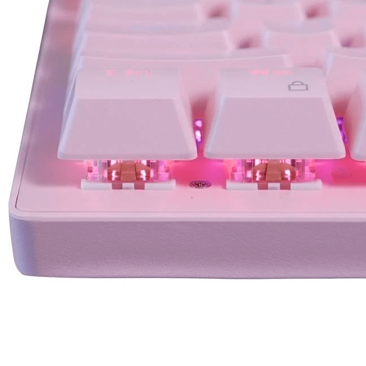 Teclado Gamer Mecânico - Oex - Branco Wolf
