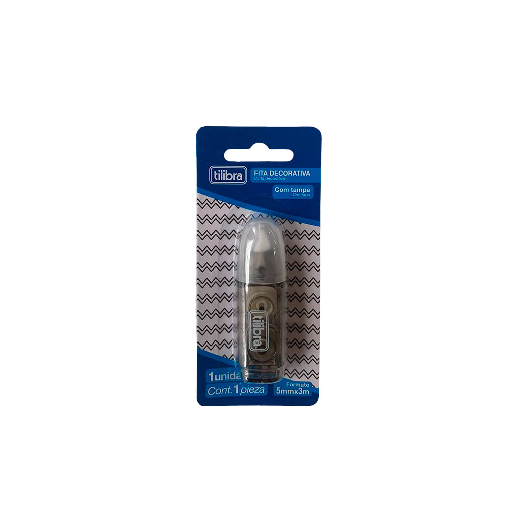 Fita Decorativa 5mmX3m - Tilibra - P&B