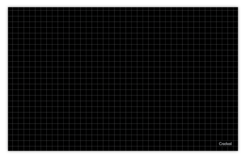 Fichas - Credeal - Preto Quadriculado 50 Fl 5x8