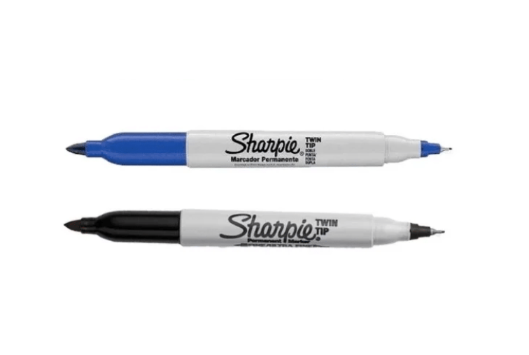 Marcador Permanente - Sharpie - Twin Tip