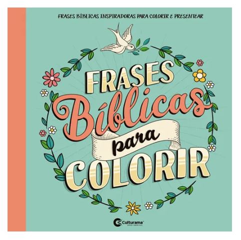 Livro para Colorir - Culturama - Frases Bíblicas para Colorir