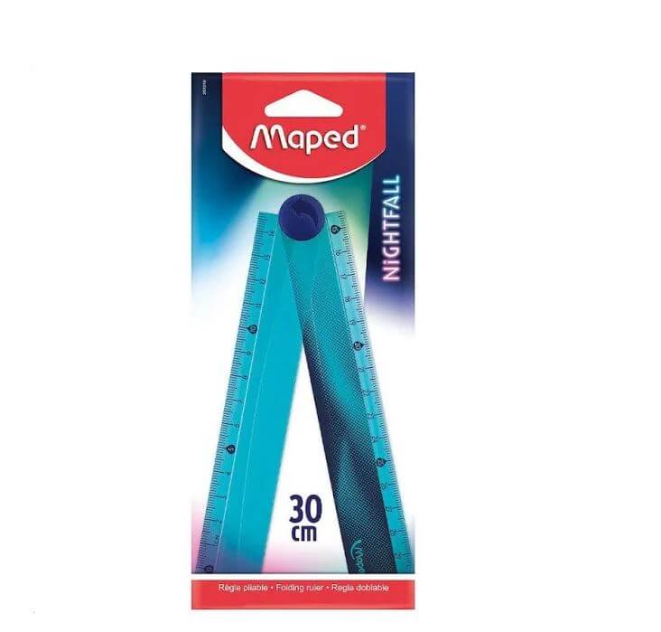 Régua - Maped - Nightfall Dobrável 15cm/30cm