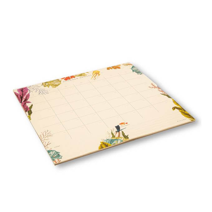 Planner Permanente Bloco - Cícero - Oceano Mensal A4