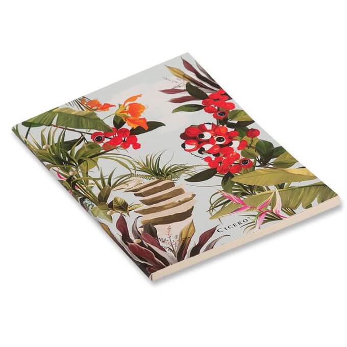 Refil Caderno Argolado - Cícero - Guaraná Pautado