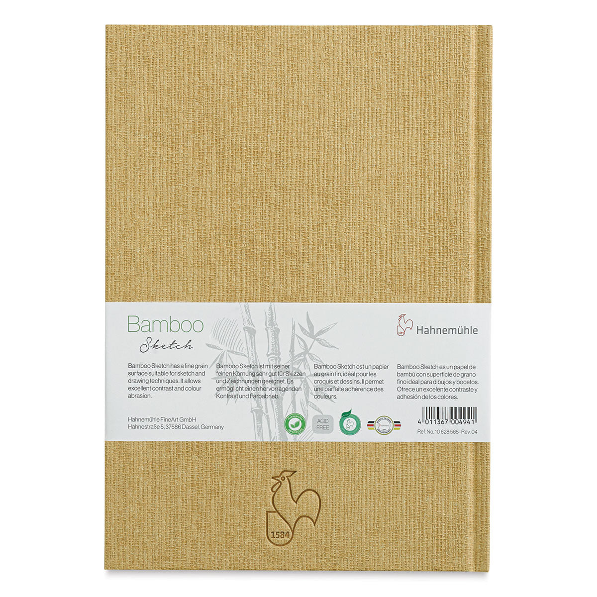 Caderno de Desenho - Hahnemühle - A5 Bamboo Sketch 64Fls 105g/m²