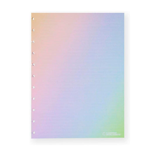Refil Grande - Caderno Inteligente - Rainbow Pautado 120g/m² 30 Folhas