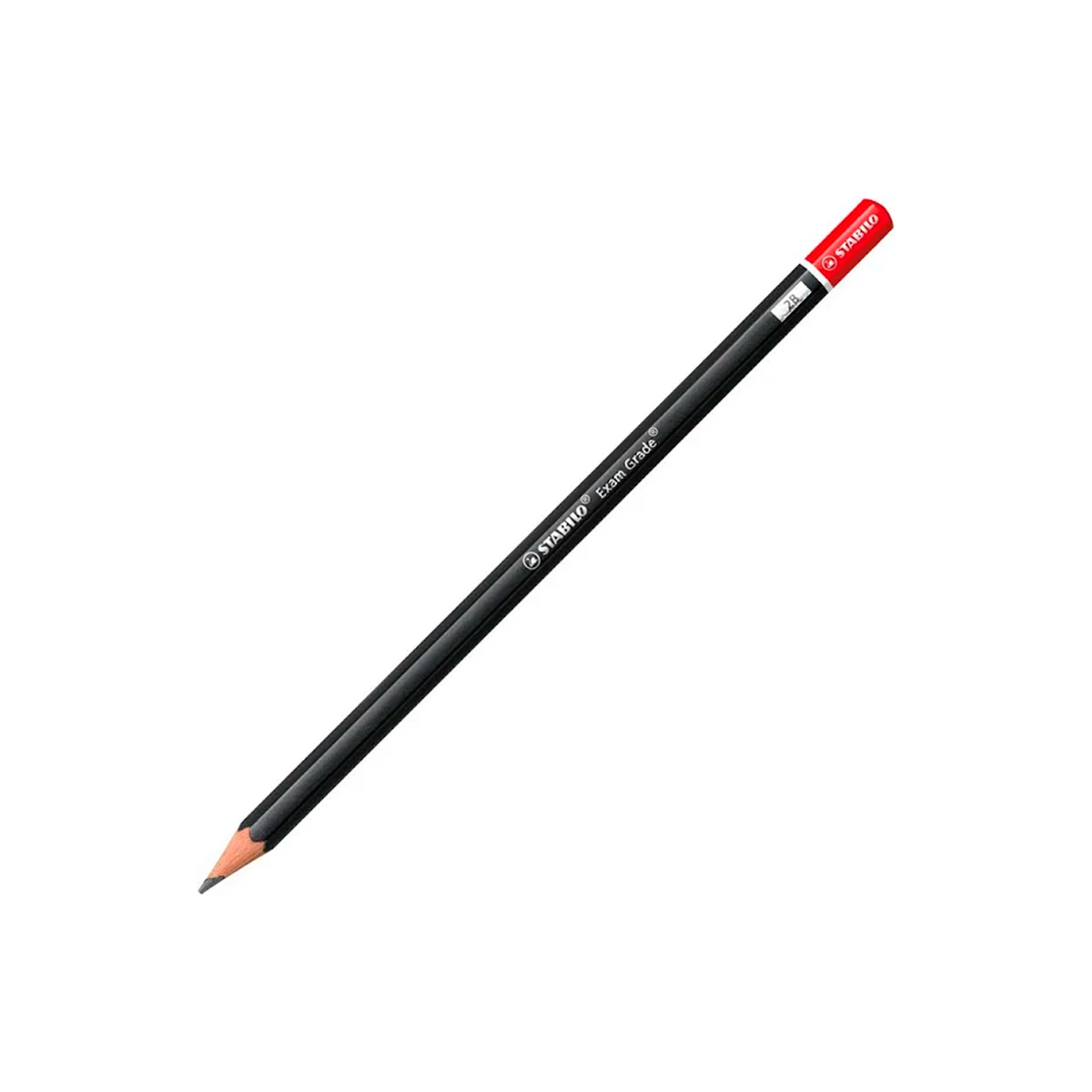 Lápis Preto 2B - Stabilo - 288 Sextavado Exam Grade