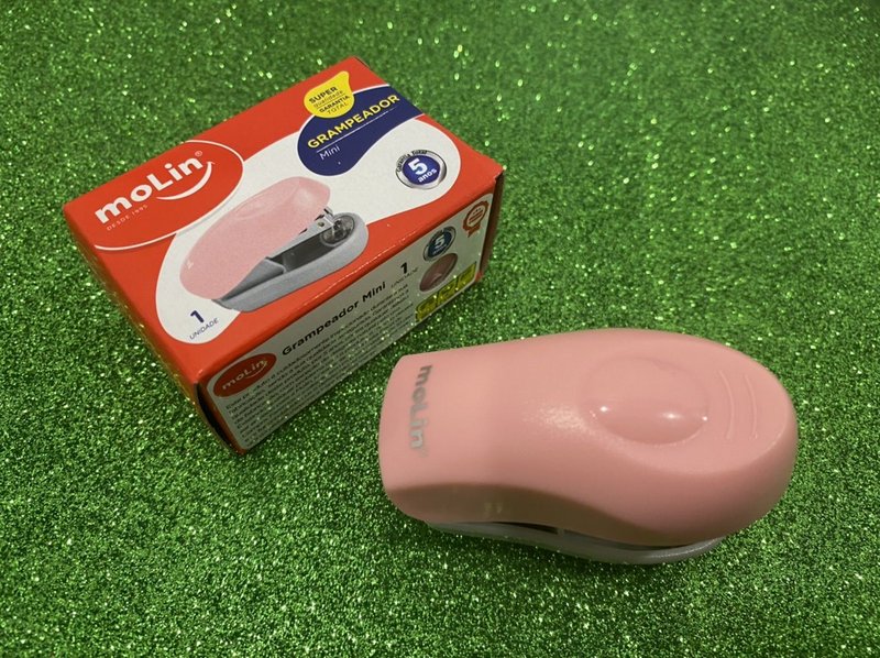 Grampeador Mini Rosa - Molin