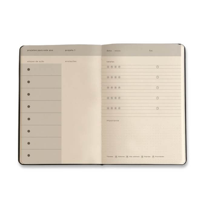 Planner Permanente - Cícero - 14x21 Brisa Floral