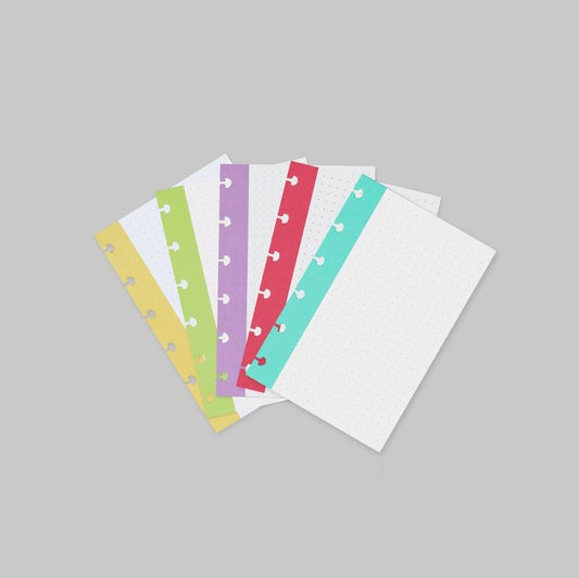 Fichas - Caderno Inteligente - Pontilhadas 4x6