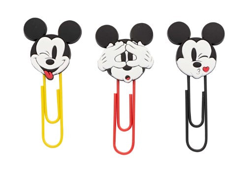 Clips 50 mm - Molin - Mickey Mouse - 3 unidades