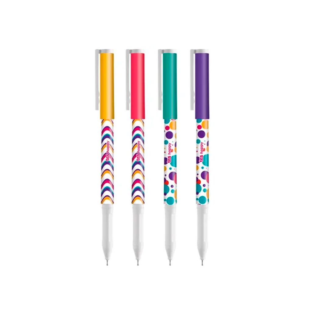 Caneta Esferográfica - Tris - Happy